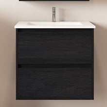 Laulea 600mm Wall Hung Single Vanity with Ceramic Countertop